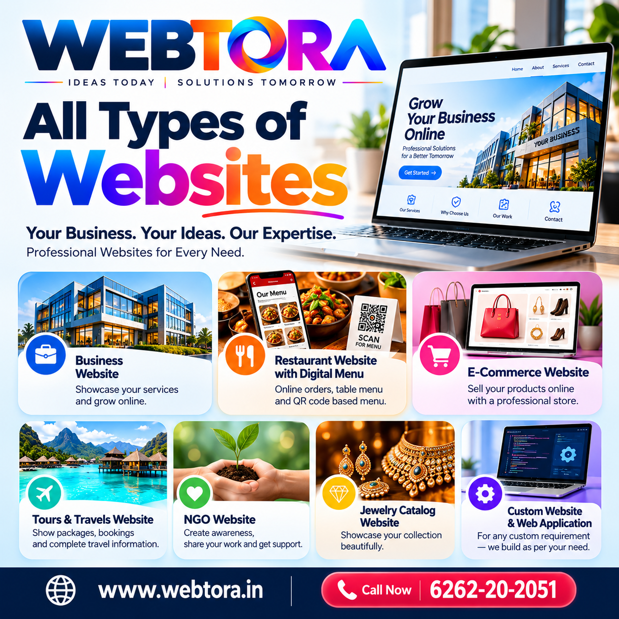 Business website preview